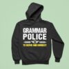 Grammar Police To Serve And Correct Vintage Hoodie