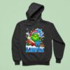 Grinch And Detroit Lions Christmas Theme Helme Hoodie