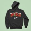 Grinch Christmas Snow Nike Logo Hoodie