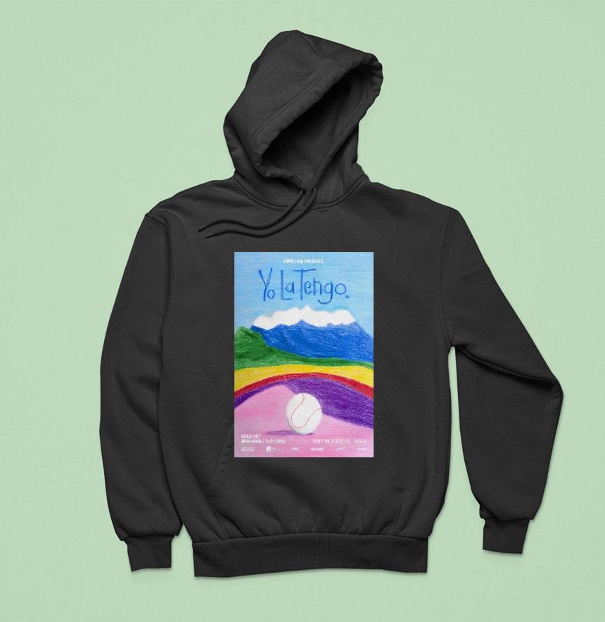 Hipnosis Presenta Yo La Tengo Mexico City Hoodie Hipnosis Presenta Yo La Tengo Mexico City Hoodie