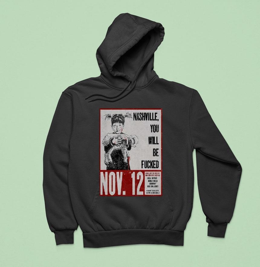 Hong Kong Fuck You Nashville November Hoodie Hong Kong Fuck You Nashville November Hoodie