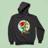 How The Grinch Stole Christmas Depiction Moon Hoodie
