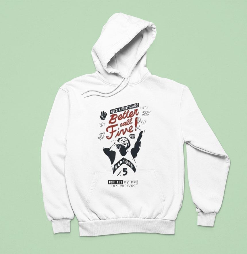Immanuel Quickley Better Call Five Need A Point Guard Hoodie Immanuel Quickley Better Call Five Need A Point Guard Hoodie