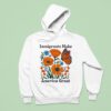 Immigrants Make America Great Butterfly Hoodie