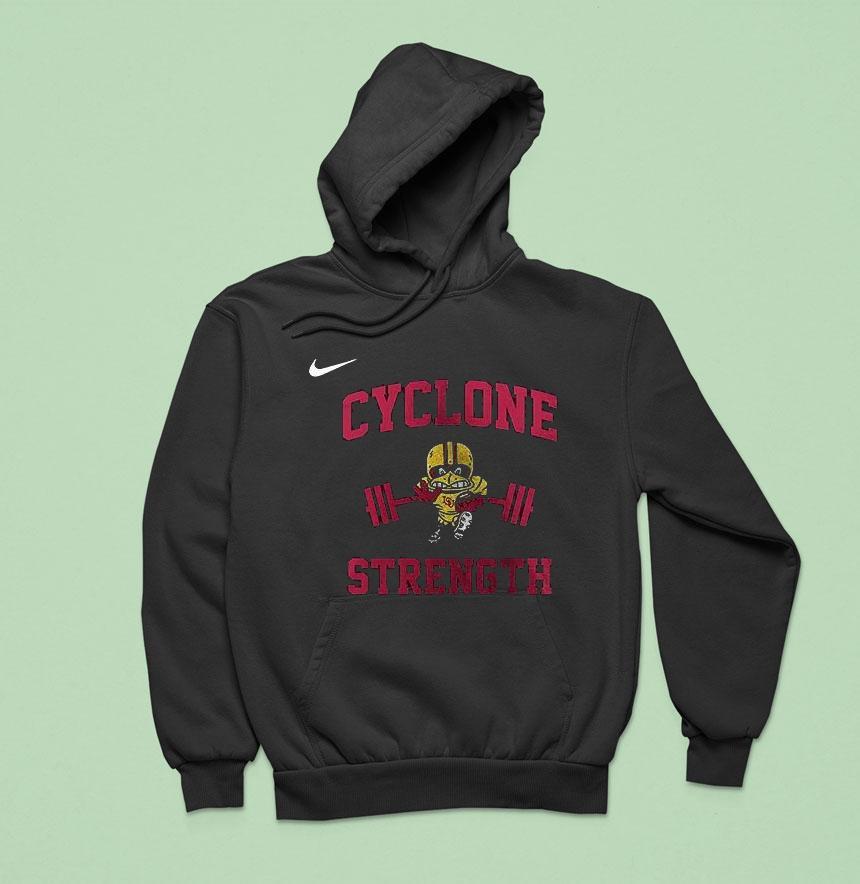 Iowa State Cyclones Strength Masco Hoodie Iowa State Cyclones Strength Masco Hoodie