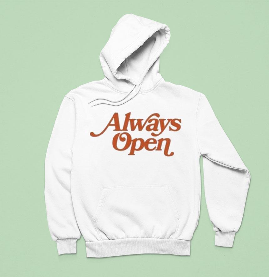 Ja Marr Chase Wearing Always Open Hoodie Ja Marr Chase Wearing Always Open Hoodie