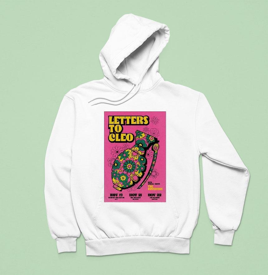 Letters To Cleo Nov New York And Nov In Boston Ma Hoodie Letters To Cleo Nov New York And Nov In Boston Ma Hoodie
