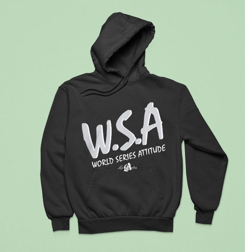 Los Angeles Dodgers World Series Attitude Hoodie Los Angeles Dodgers World Series Attitude Hoodie