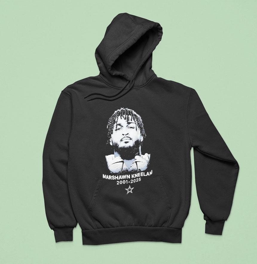 Marshawn Kneeland Dallas Cowboys Rest In Peace Hoodie Marshawn Kneeland Dallas Cowboys Rest In Peace Hoodie