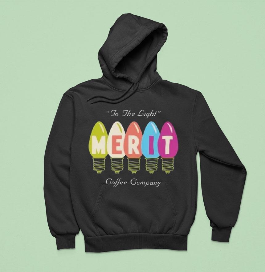 Merit Coffee Co Vintage Lightbulb Hoodie Merit Coffee Co Vintage Lightbulb Hoodie