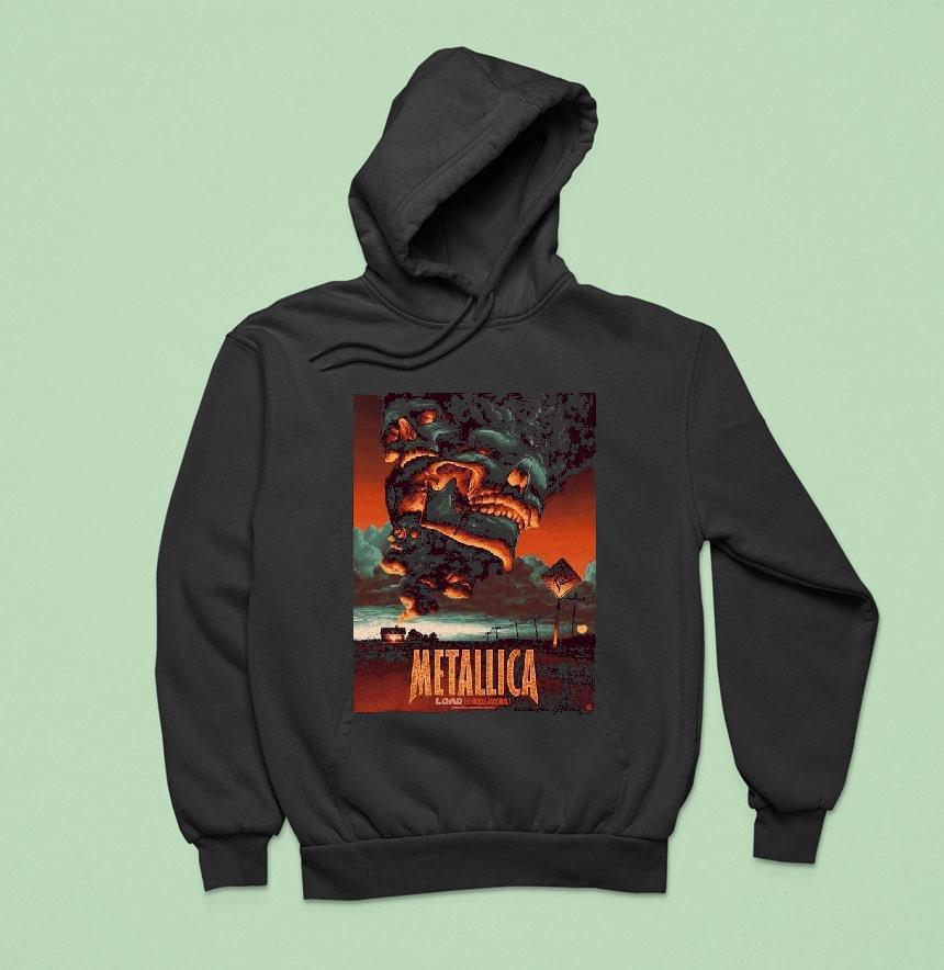 Metallica Load The House Jack Built Art By Max Loeffler Addition Load Series Hoodie Metallica Load The House Jack Built Art By Max Loeffler Addition Load Series Hoodie