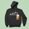 Mon Tues Wed Thurs Friday Man Jump Into A Glass Of Beer Hoodie