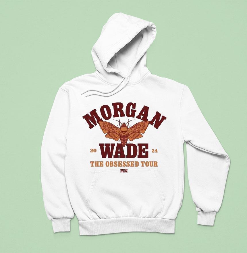 Morgan Wade The Obsessed Tour Skull Moth Hoodie Morgan Wade The Obsessed Tour Skull Moth Hoodie