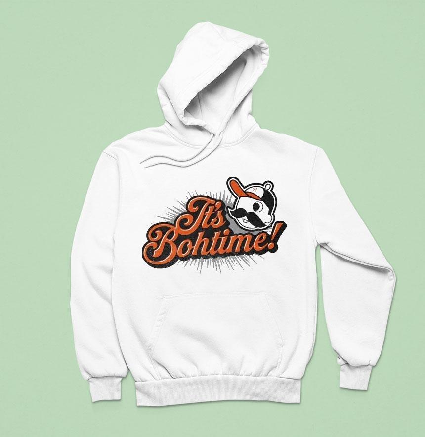 National Bohemian It S Bohtime Hoodie National Bohemian It S Bohtime Hoodie