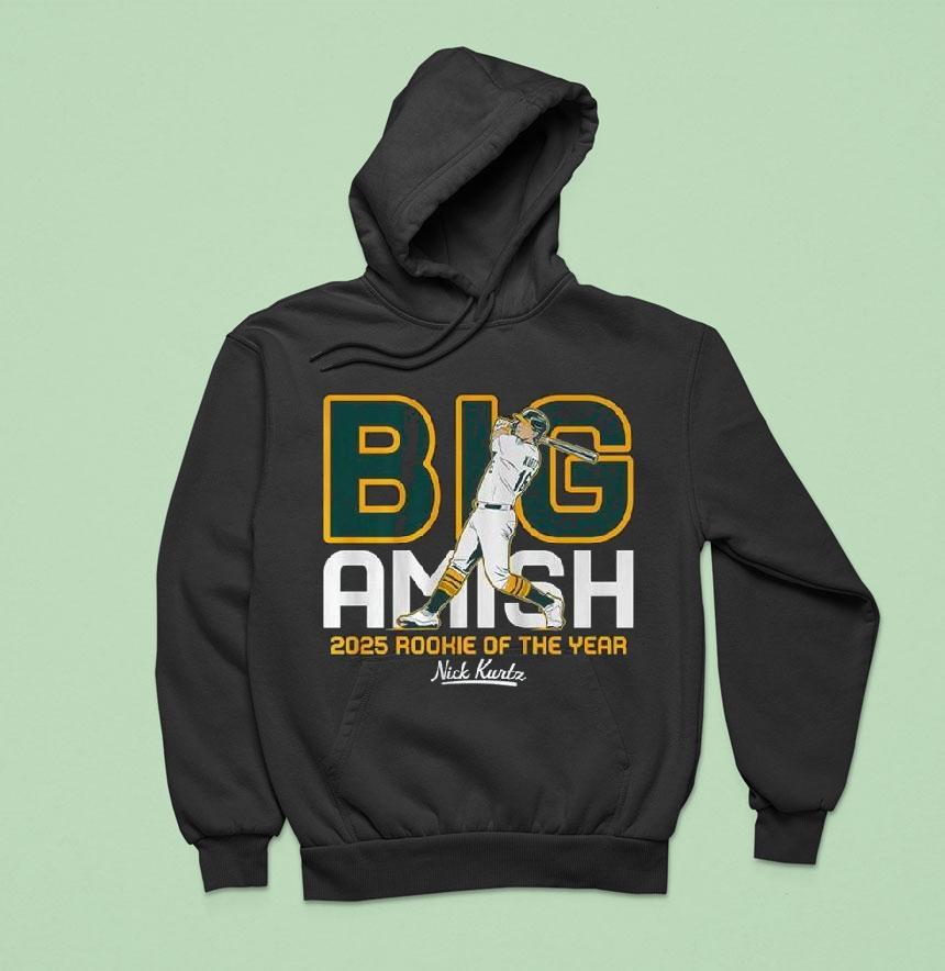Nick Kurtz Big Amish Rookie Of The Year Hoodie Nick Kurtz Big Amish Rookie Of The Year Hoodie