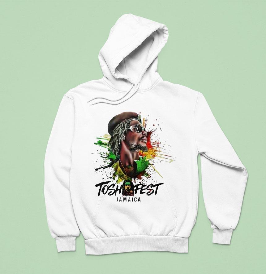 Peter Tosh Tosh Fest Jamaica Hoodie Peter Tosh Tosh Fest Jamaica Hoodie