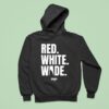Red White Wade Pack Hoodie