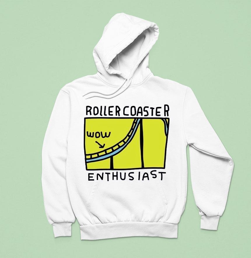 Roller Coaster Enthusias Hoodie Roller Coaster Enthusias Hoodie