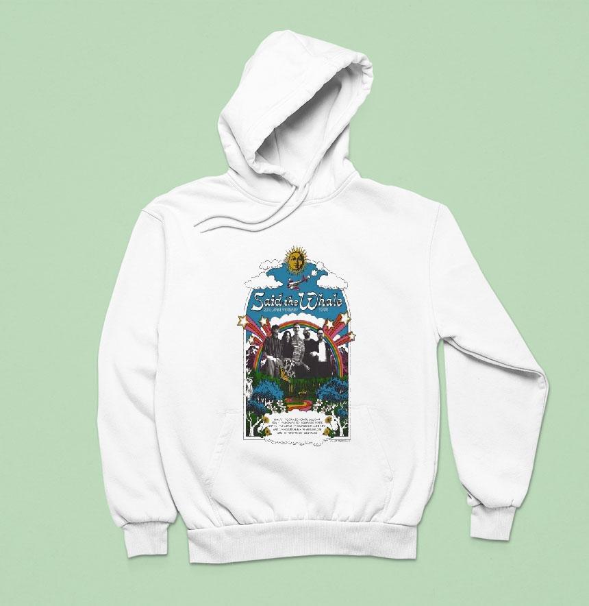 Said The Whale Th Anniversary Tour Hoodie Said The Whale Th Anniversary Tour Hoodie