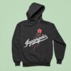 Sakura Japangeles Los Angeles Dodgers Logo Hoodie