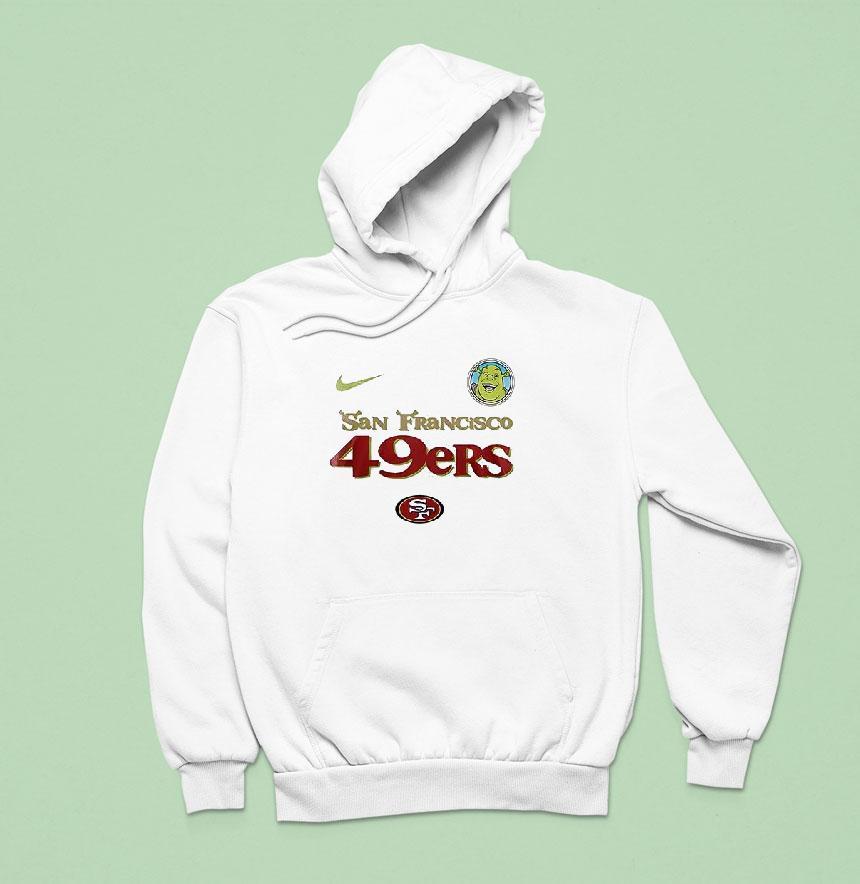 San Francisco Ers X Shrek Beware Orge Hoodie San Francisco Ers X Shrek Beware Orge Hoodie