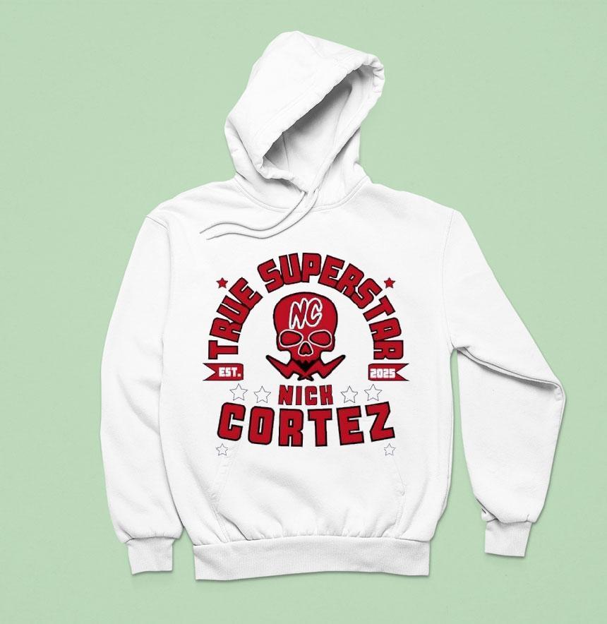 Skull Nick Cortez True Superstar Est Hoodie Skull Nick Cortez True Superstar Est Hoodie