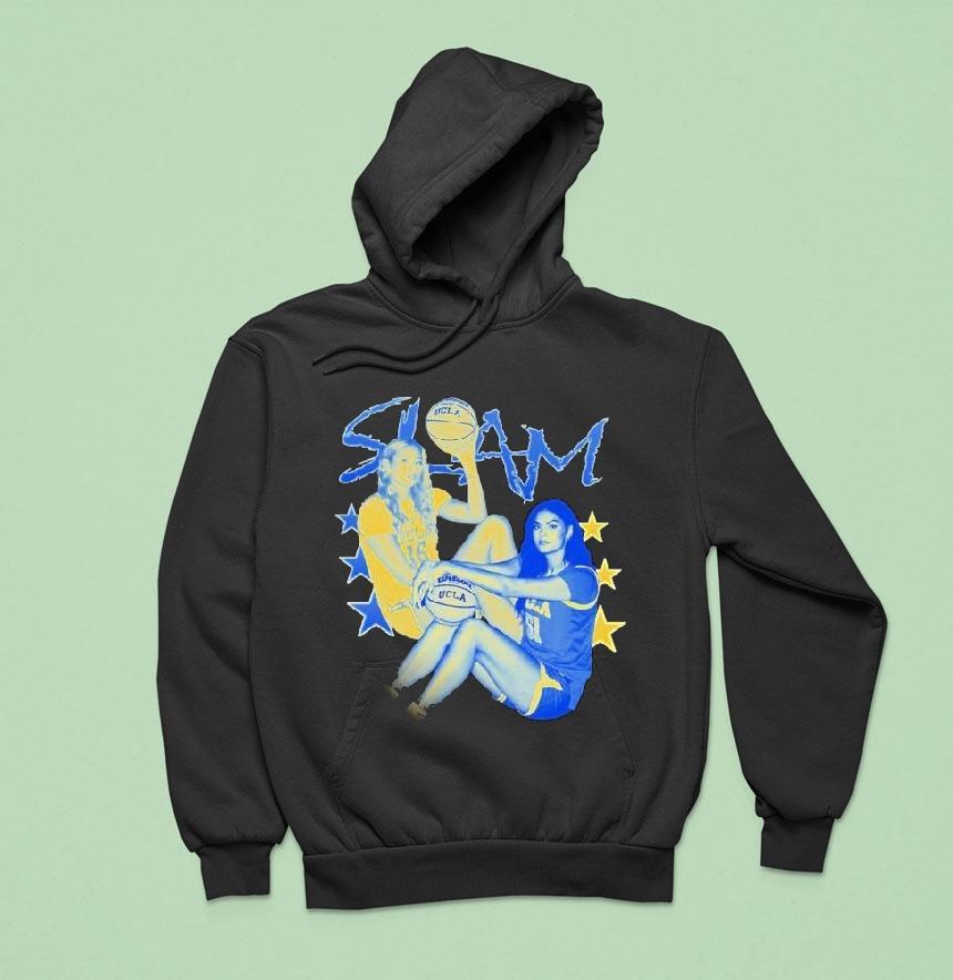 Slam Sienna Lauren Betts Ucla Bruins Hoodie Slam Sienna Lauren Betts Ucla Bruins Hoodie