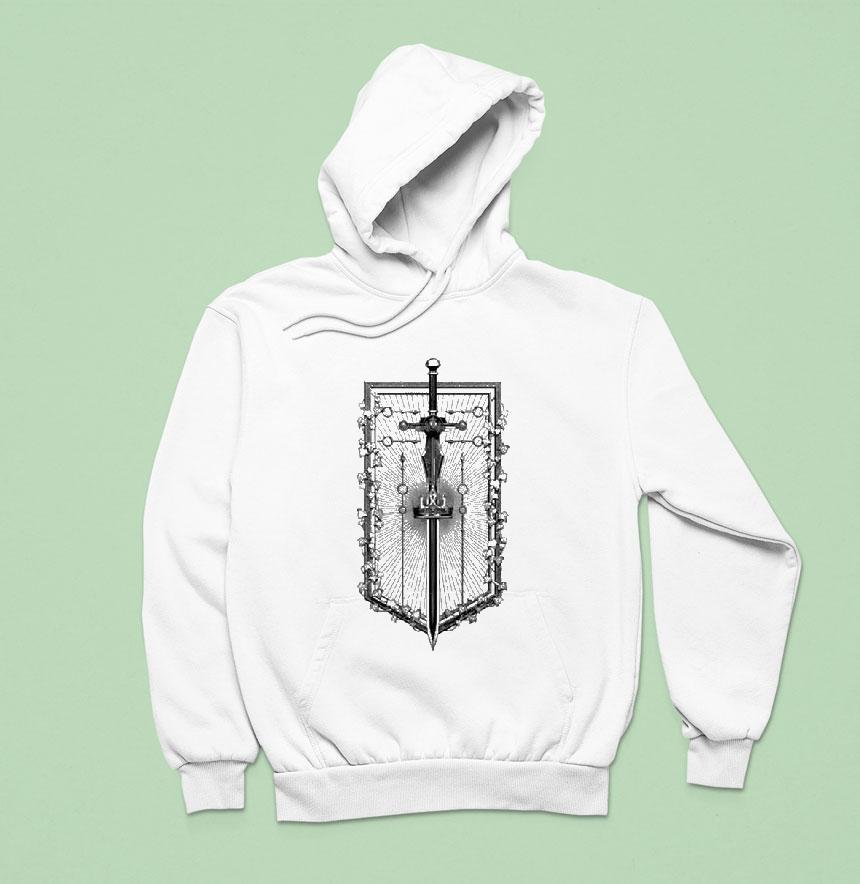 Sleep Token Damocles Sword Cres Hoodie Sleep Token Damocles Sword Cres Hoodie