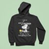 Snoopy And Woodstock I Work At Longhorn Steakhouse It S Fine I M Fine Everything Is Fine Hoodie