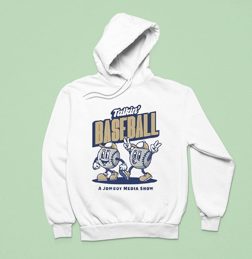 Talkin Yanks A Tomboy Media Show Baseball V Sign Hands Cartoons Hoodie Talkin Yanks A Tomboy Media Show Baseball V Sign Hands Cartoons Hoodie