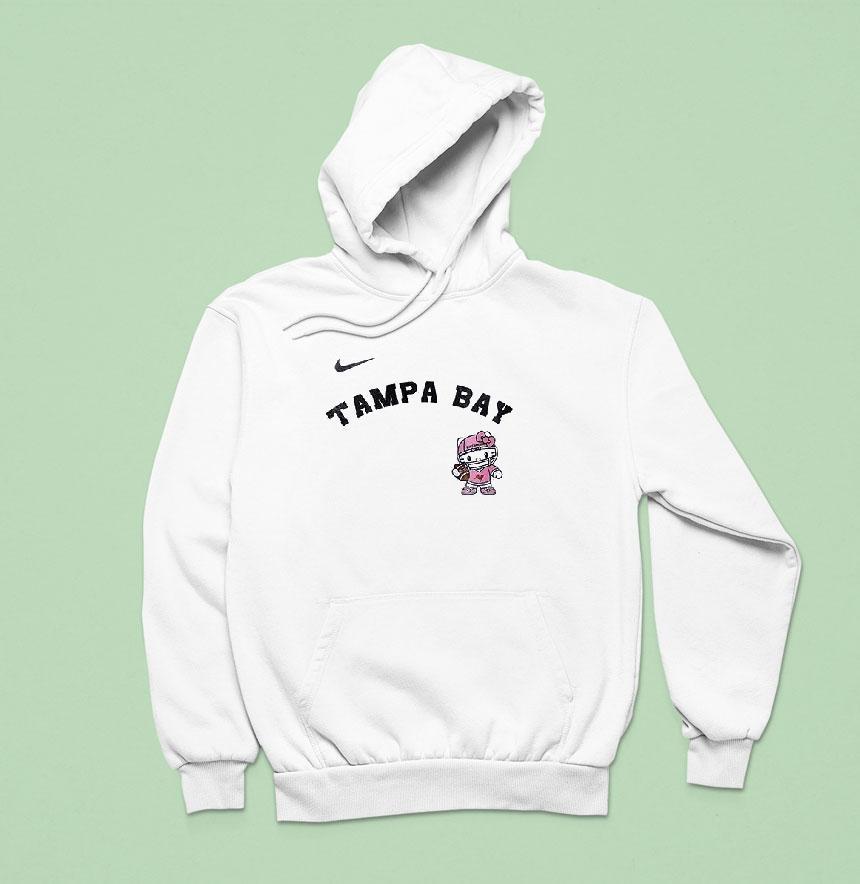 Tampa Bay Buccaneers X Hello Kitty Hoodie Tampa Bay Buccaneers X Hello Kitty Hoodie