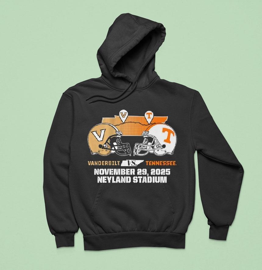Tennessee Volunrs Vs Vanderbilt Commodores November Neyland Stadium Matchup Hoodie Tennessee Volunrs Vs Vanderbilt Commodores November Neyland Stadium Matchup Hoodie
