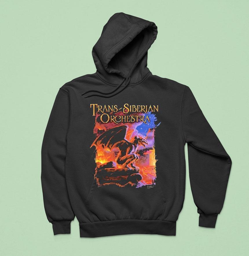 Trans Siberian Orchestra Gargoyle Album Hoodie Trans Siberian Orchestra Gargoyle Album Hoodie