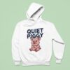 Trump Pig Quiet Piggy Cartoon Hoodie