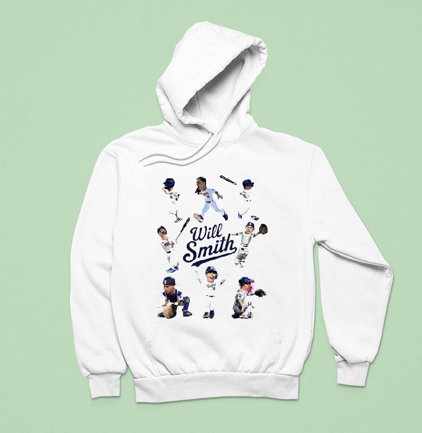Will Smith Mini Los Angeles Dodgers Baseball Hoodie Will Smith Mini Los Angeles Dodgers Baseball Hoodie