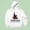 Wine Jsem Cech Vino Je Moje Krevni Skupina Hoodie