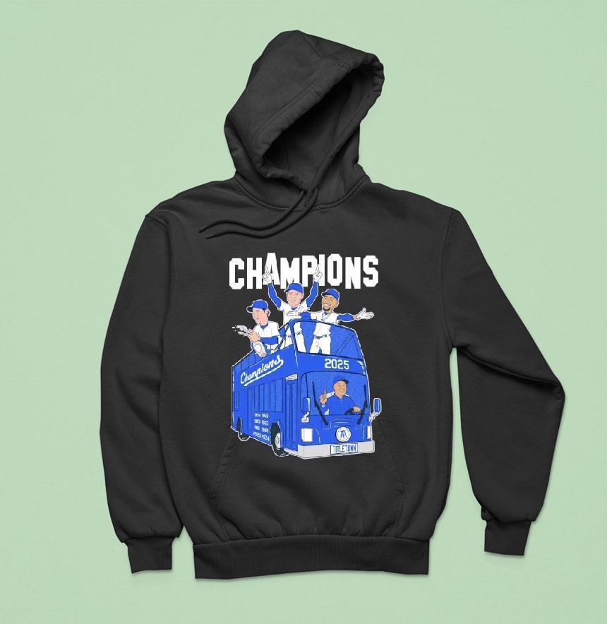 Yoshinobu Yamamoto Shohei Ohtani And Mookie Betts Los Angeles Dodgers Champions Hoodie Yoshinobu Yamamoto Shohei Ohtani And Mookie Betts Los Angeles Dodgers Champions Hoodie