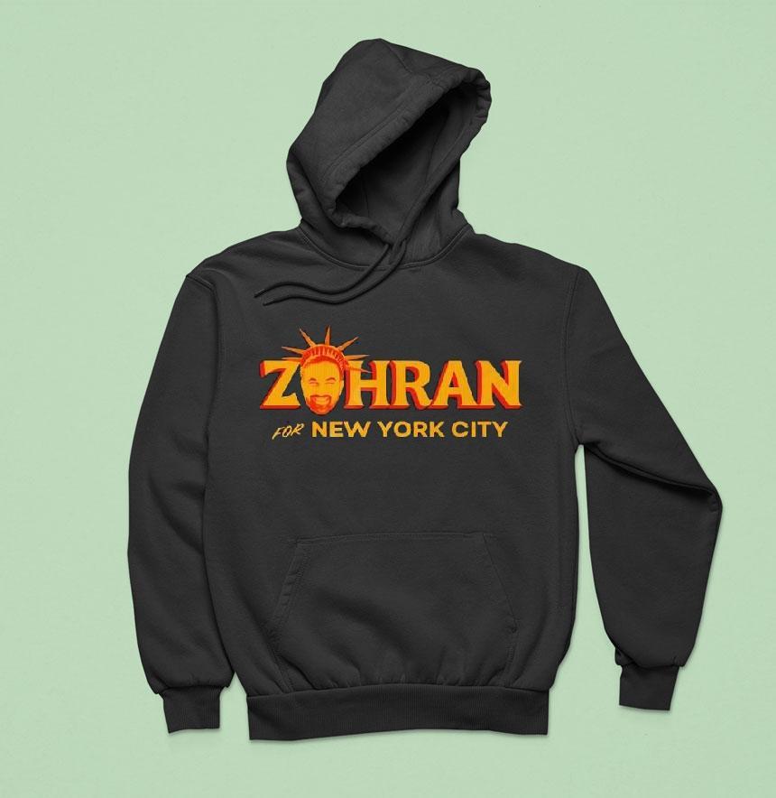 Zohran Mamdani For Mayor Of New York City Hoodie Zohran Mamdani For Mayor Of New York City Hoodie