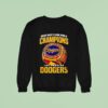 Back To Back World Champions Los Angeles Dodgers Ring Gold Sweatshirt