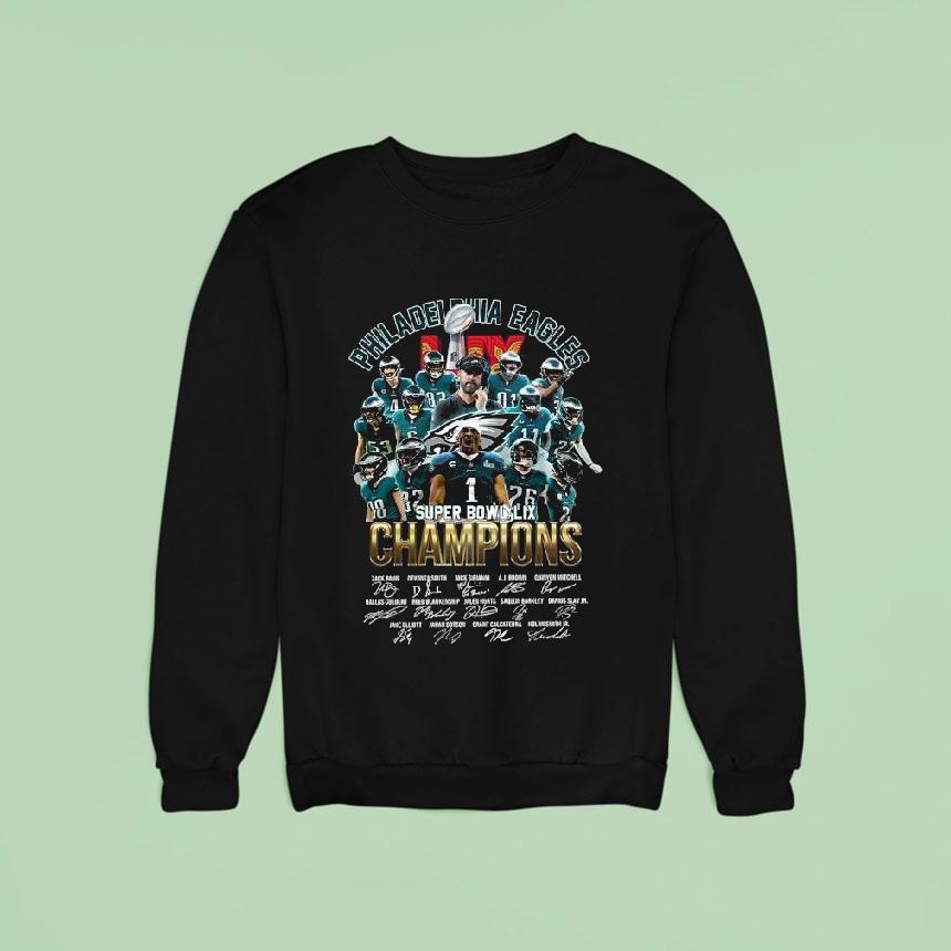 Philadelphia Eagles Super Bowl Lix Champions Sweatshirt Philadelphia Eagles Super Bowl Lix Champions Sweatshirt