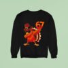 Thanksgiving Thankful Turkey Dabbing Sweatshirt