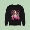 Aj Lee Pose Wwe S Most Dynamic Sweatshirt