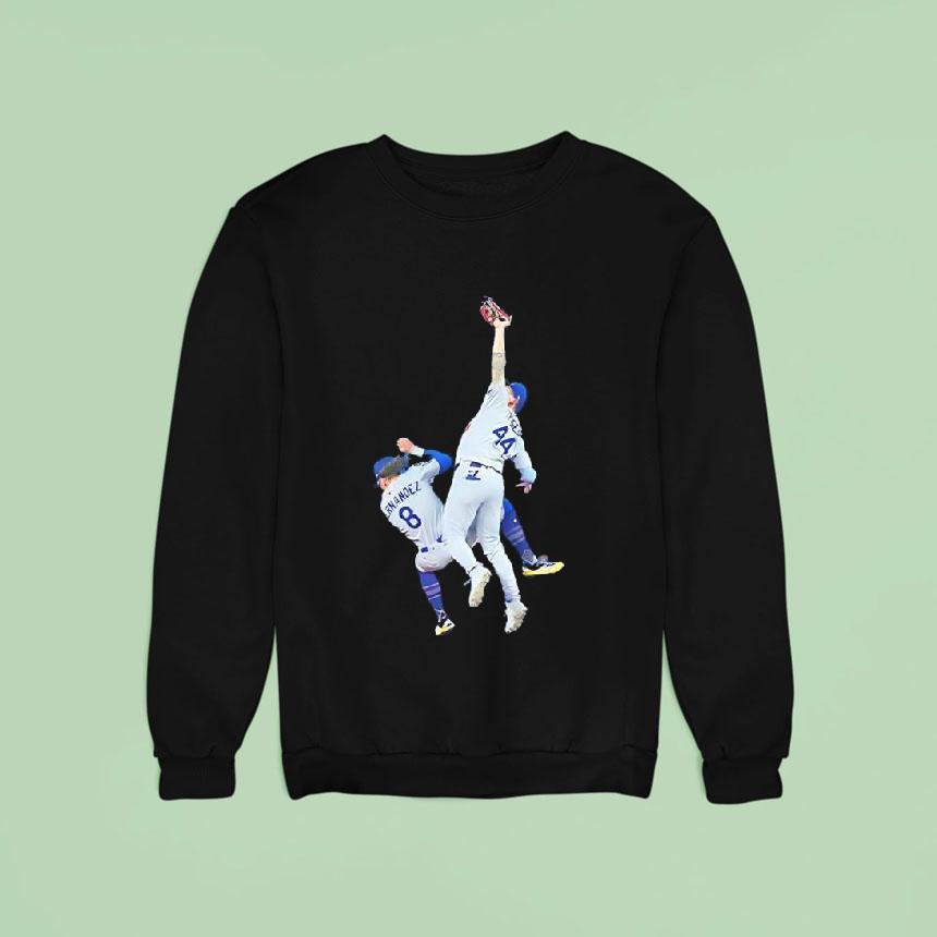 Andy Pages Hitting Kik Hernandez Los Angeles Dodgers Sweatshirt Andy Pages Hitting Kik Hernandez Los Angeles Dodgers Sweatshirt