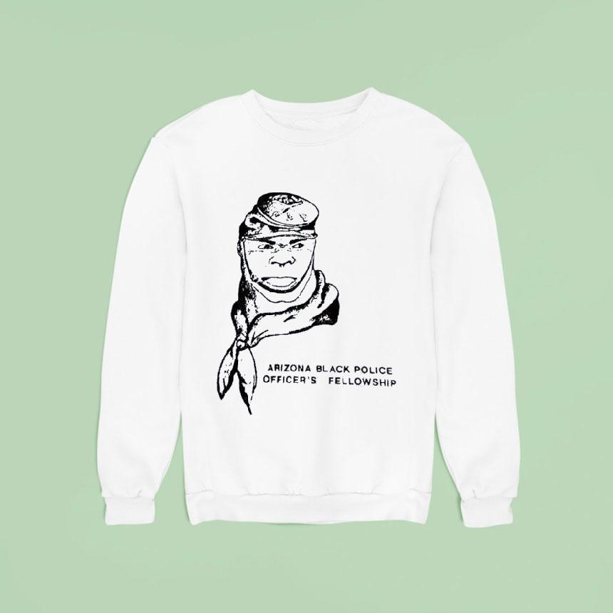 Arizona Black Police Officer S Fellowship Sweatshirt Arizona Black Police Officer S Fellowship Sweatshirt