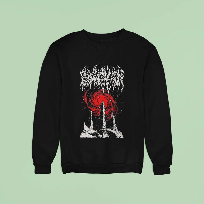 Blood Incantation Pillars Of The Cosmos Sweatshirt Blood Incantation Pillars Of The Cosmos Sweatshirt