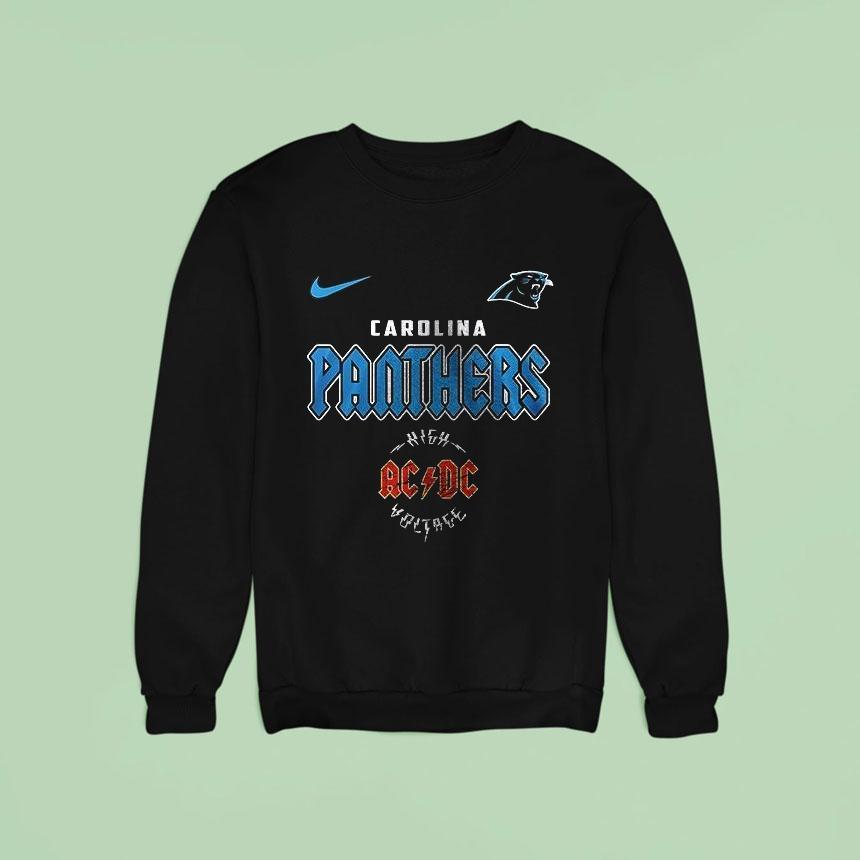 Carolina Panthers Ac Dc Highway To Hell Go Panthers Graphic Sweatshirt Carolina Panthers Ac Dc Highway To Hell Go Panthers Graphic Sweatshirt
