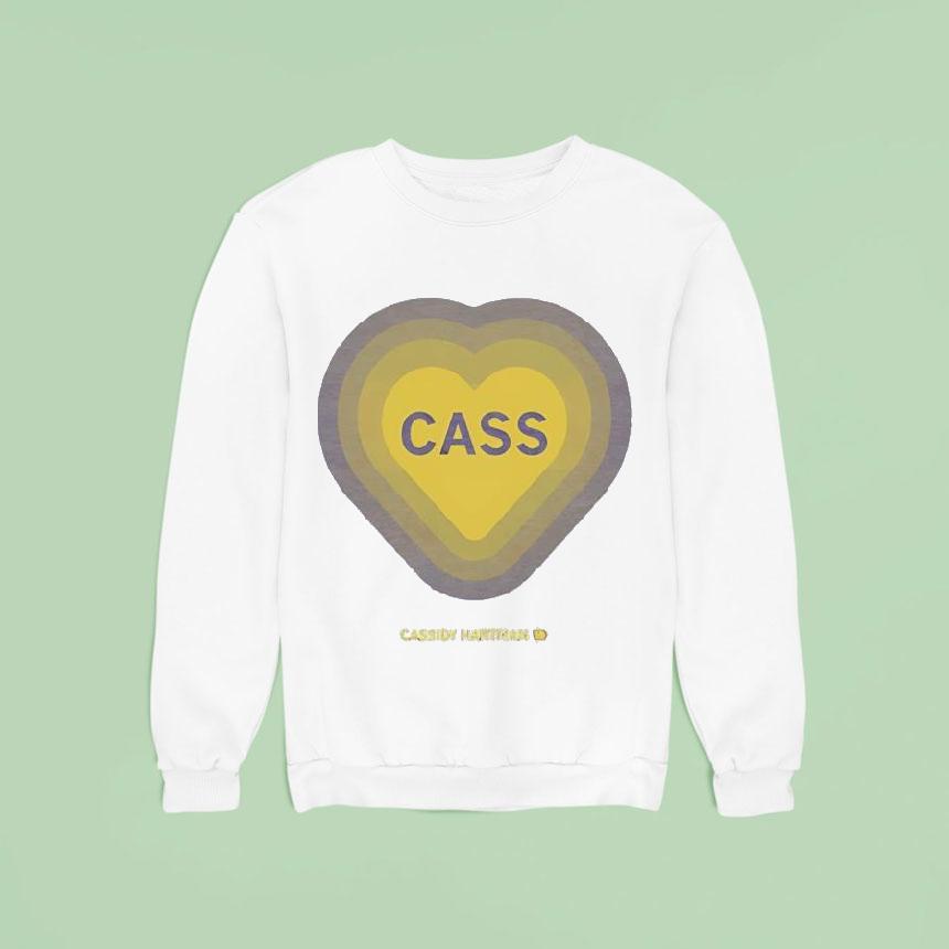 Cassidy Hartman Cass In Heart Repea Sweatshirt Cassidy Hartman Cass In Heart Repea Sweatshirt