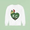 Cheerful Elf Heart Christmas Sweatshirt