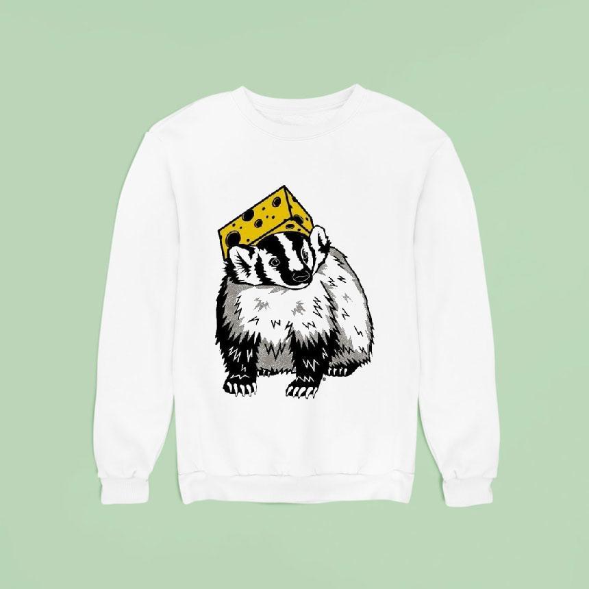 Cheesehead Badger Sweatshirt Cheesehead Badger Sweatshirt