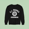 D J Wagner Arkansas Razorbacks Basketball Sweatshirt